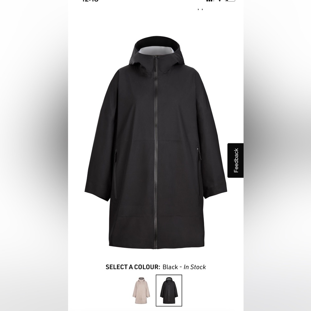 Arcteryx finite jacket